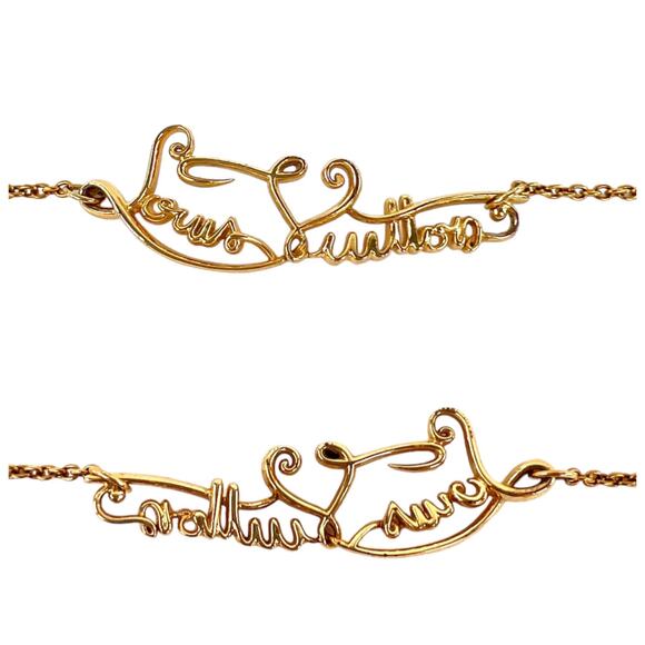 Louis Vuitton My LV Affair Script Bracelet - Picture 3 of 8
